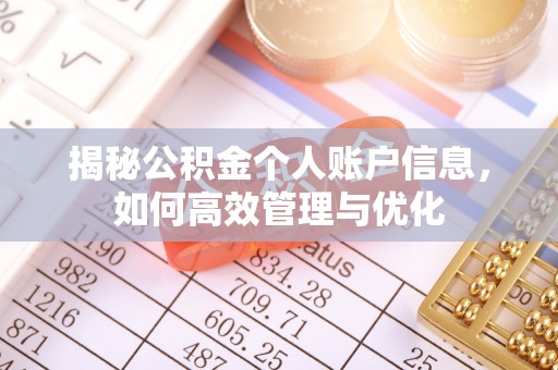 阜沙揭秘公积金个人账户信息，如何高效管理与优化