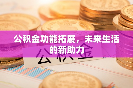 阜沙公积金功能拓展，未来生活的新助力