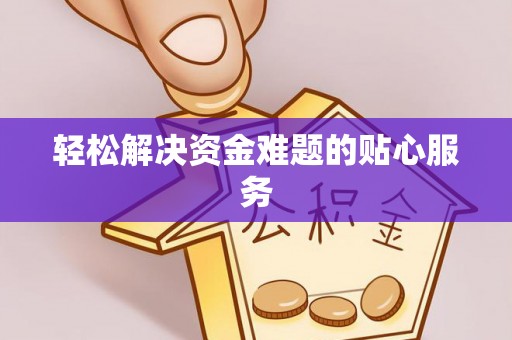 阜沙轻松解决资金难题的贴心服务
