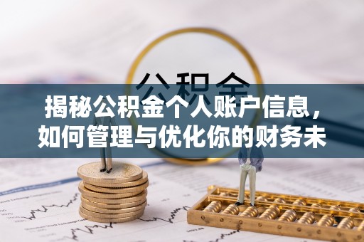 阜沙揭秘公积金个人账户信息，如何管理与优化你的财务未来
