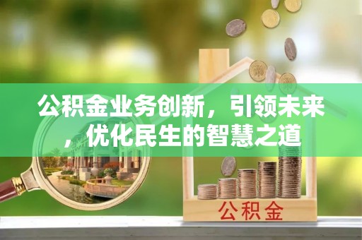 阜沙公积金业务创新，引领未来，优化民生的智慧之道