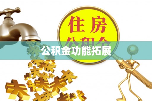 阜沙公积金功能拓展