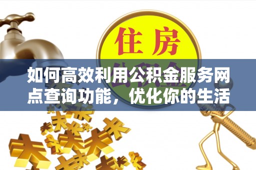 阜沙如何高效利用公积金服务网点查询功能，优化你的生活规划