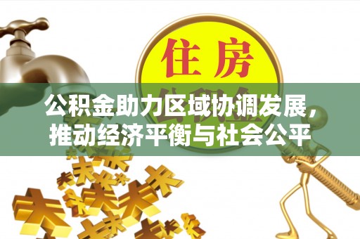 阜沙公积金助力区域协调发展，推动经济平衡与社会公平