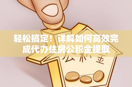 阜沙轻松搞定！详解如何高效完成代办住房公积金提取