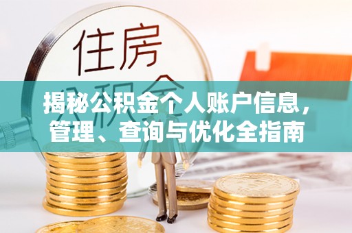 阜沙揭秘公积金个人账户信息，管理、查询与优化全指南