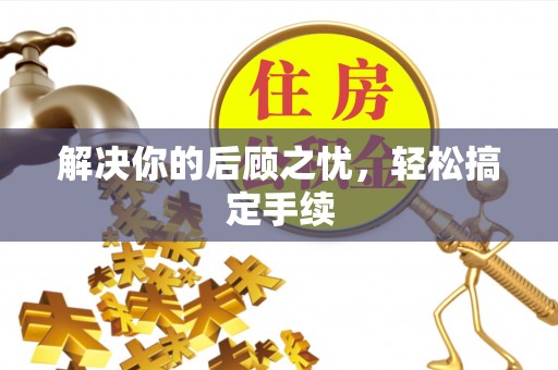 阜沙解决你的后顾之忧，轻松搞定手续