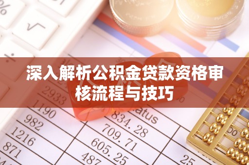 阜沙深入解析公积金贷款资格审核流程与技巧