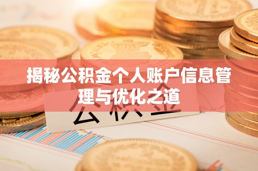 阜沙揭秘公积金个人账户信息管理与优化之道