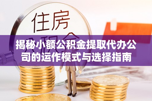 阜沙揭秘小额公积金提取代办公司的运作模式与选择指南