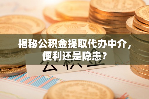 阜沙揭秘公积金提取代办中介，便利还是隐患？