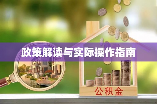 阜沙政策解读与实际操作指南