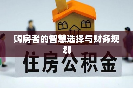 阜沙购房者的智慧选择与财务规划