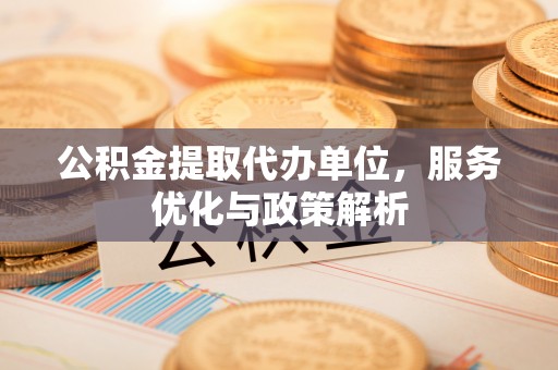 阜沙公积金提取代办单位，服务优化与政策解析