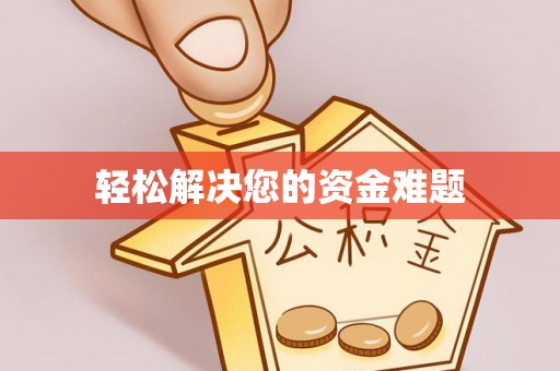 阜沙轻松解决您的资金难题
