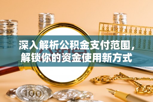 阜沙深入解析公积金支付范围，解锁你的资金使用新方式