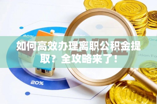 阜沙如何高效办理离职公积金提取？全攻略来了！