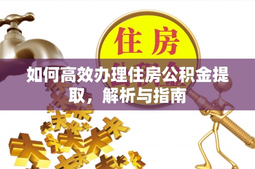 阜沙如何高效办理住房公积金提取，解析与指南