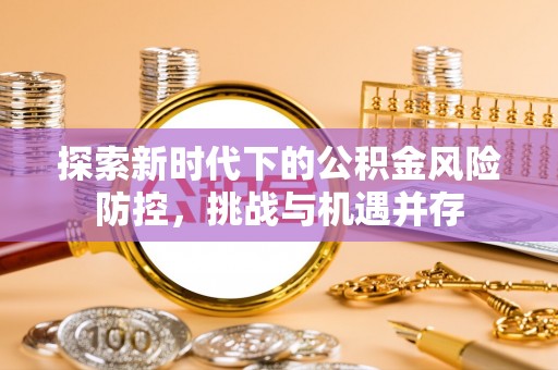 阜沙探索新时代下的公积金风险防控，挑战与机遇并存