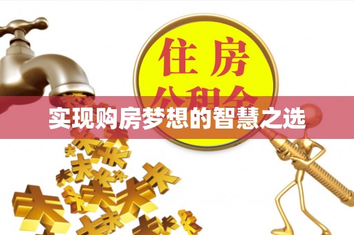 阜沙实现购房梦想的智慧之选