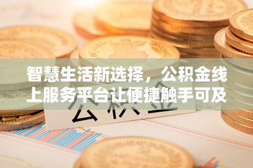 阜沙智慧生活新选择，公积金线上服务平台让便捷触手可及