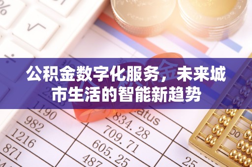 阜沙公积金数字化服务，未来城市生活的智能新趋势