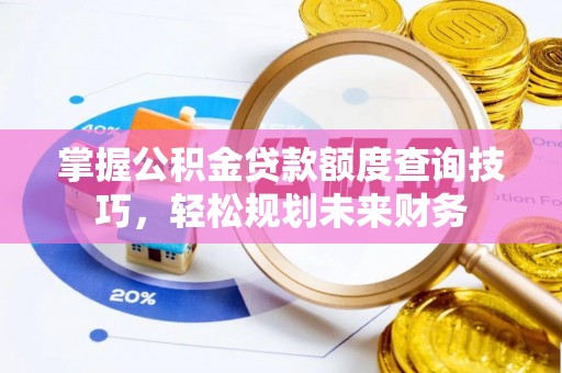 阜沙掌握公积金贷款额度查询技巧，轻松规划未来财务