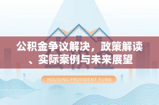 阜沙公积金争议解决，政策解读、实际案例与未来展望
