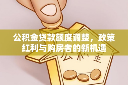 阜沙公积金贷款额度调整，政策红利与购房者的新机遇