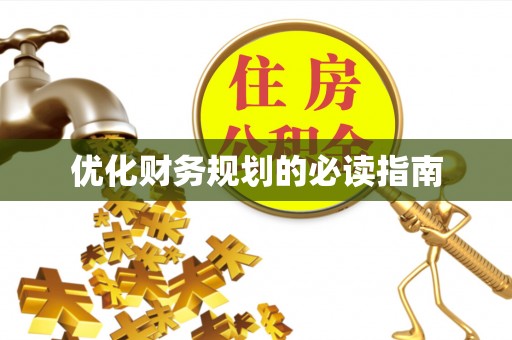 阜沙优化财务规划的必读指南