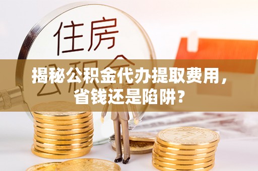 阜沙揭秘公积金代办提取费用，省钱还是陷阱？