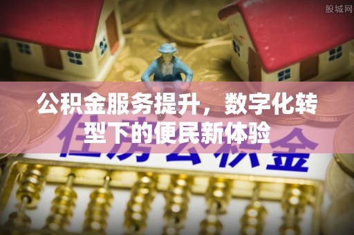 阜沙公积金服务提升，数字化转型下的便民新体验