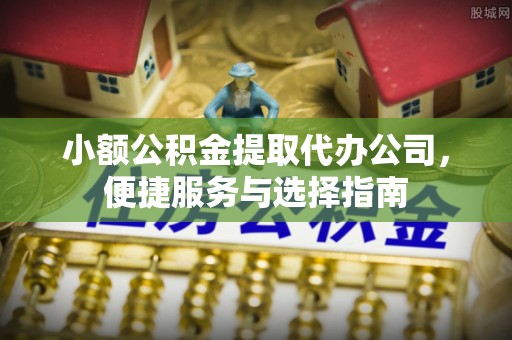阜沙小额公积金提取代办公司，便捷服务与选择指南