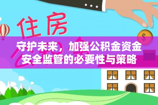 阜沙守护未来，加强公积金资金安全监管的必要性与策略