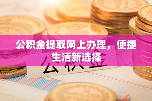 阜沙公积金提取网上办理，便捷生活新选择