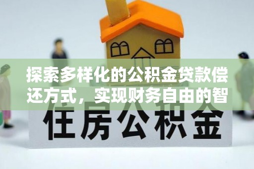 阜沙探索多样化的公积金贷款偿还方式，实现财务自由的智慧选择