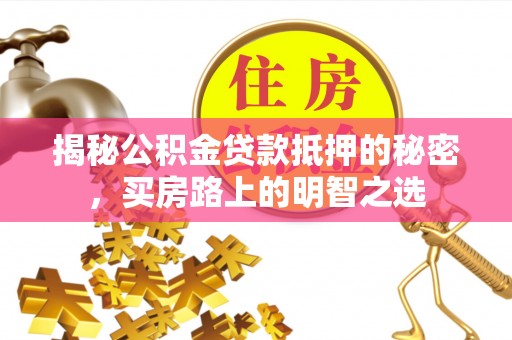 阜沙揭秘公积金贷款抵押的秘密，买房路上的明智之选