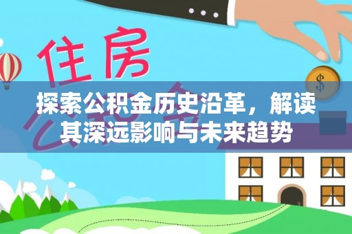阜沙探索公积金历史沿革，解读其深远影响与未来趋势