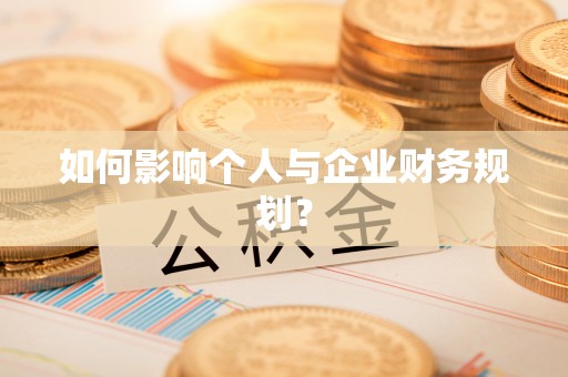 阜沙如何影响个人与企业财务规划？