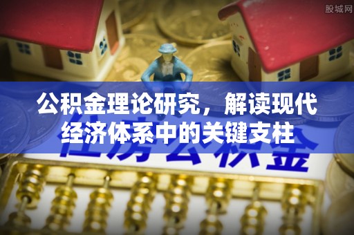 阜沙公积金理论研究，解读现代经济体系中的关键支柱