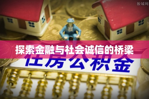 阜沙探索金融与社会诚信的桥梁