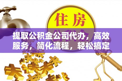 阜沙提取公积金公司代办，高效服务，简化流程，轻松搞定资金难题