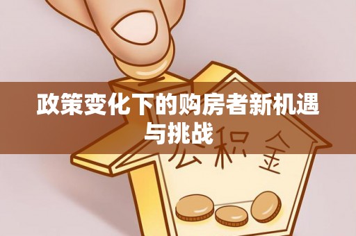 阜沙政策变化下的购房者新机遇与挑战