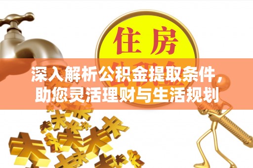 阜沙深入解析公积金提取条件，助您灵活理财与生活规划