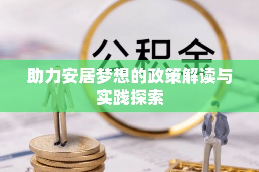 阜沙助力安居梦想的政策解读与实践探索