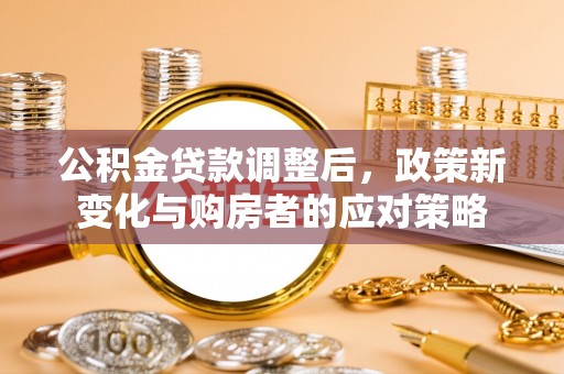 阜沙公积金贷款调整后，政策新变化与购房者的应对策略