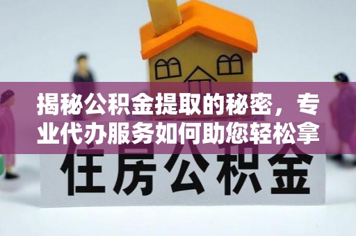 阜沙揭秘公积金提取的秘密，专业代办服务如何助您轻松拿钱