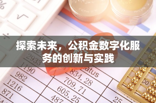 阜沙探索未来，公积金数字化服务的创新与实践