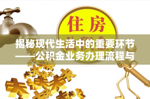 阜沙揭秘现代生活中的重要环节——公积金业务办理流程与实用技巧