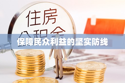 阜沙保障民众利益的坚实防线